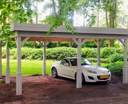 Flat Roof Carport 5.4m x 4.2m